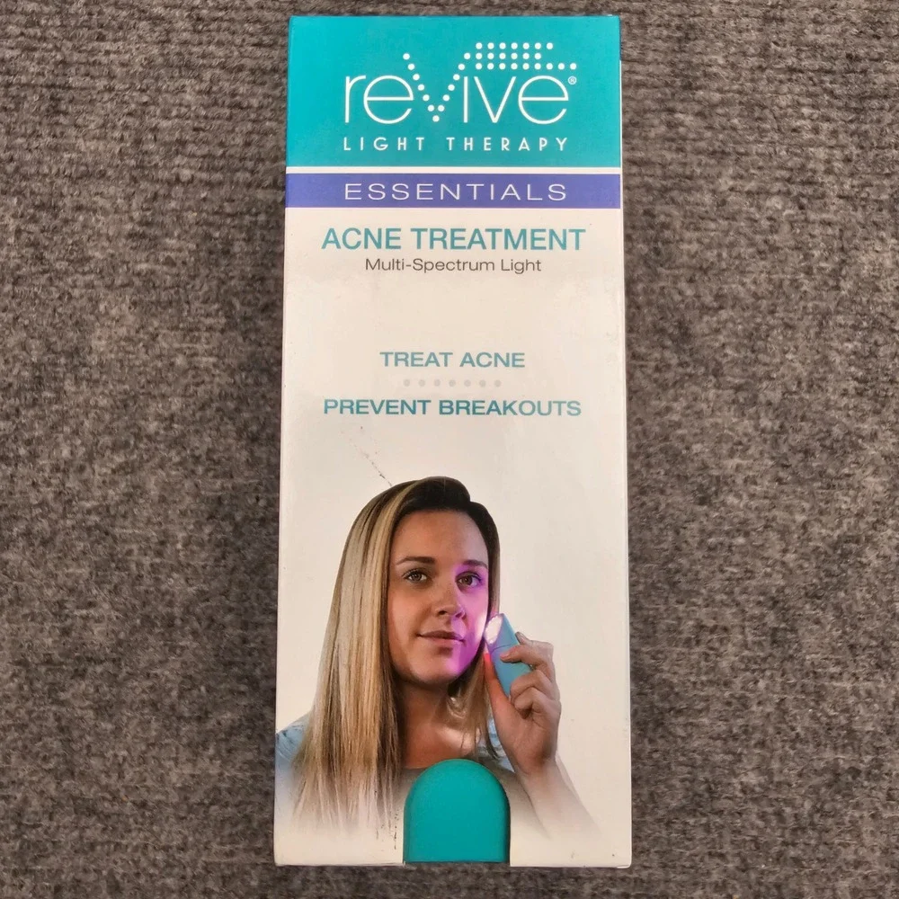reVive Light Therapy Essentials Acne Treatment Unisex OS Blue LED Skin Care New